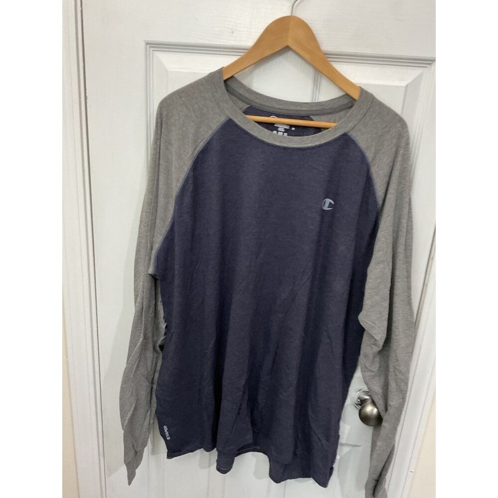Champion Men's Long Sleeve Raglan Shirt